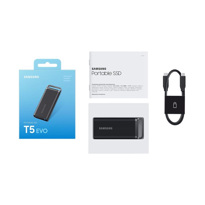 Samsung T5 Evo 4TB SSD Type-C USB 3.2 Gen1 V-NAND UASP