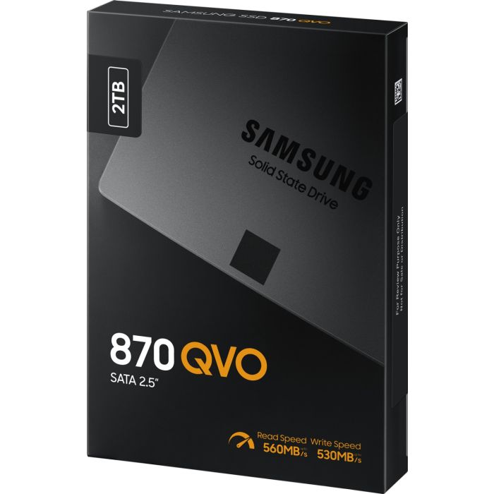 Samsung 2TB 870 QVO SSD SATA3 2.5 disk