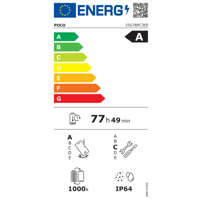 POCO C85 pametni telefon 6/128GB, zelen