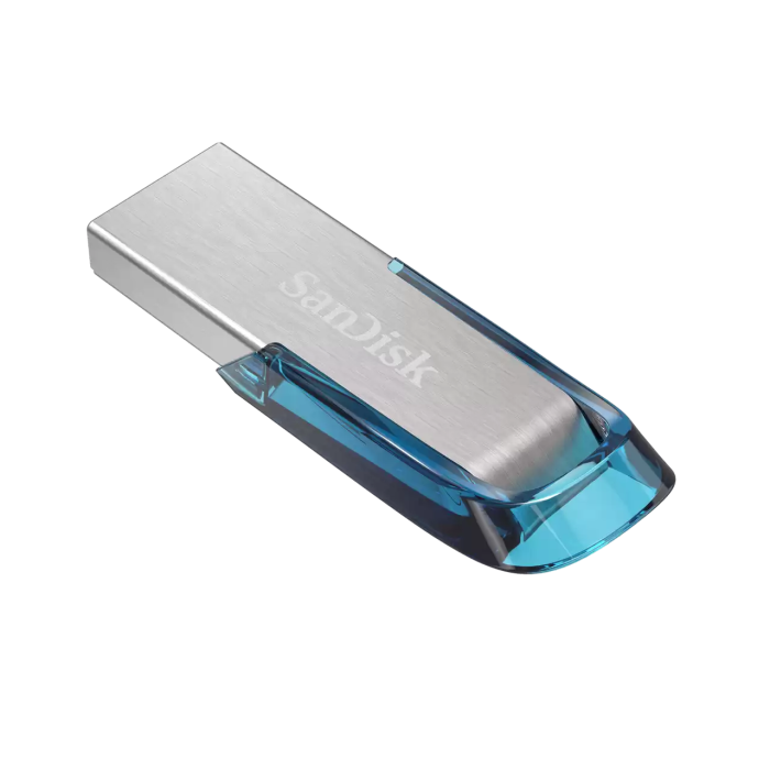 Sandisk Ultra Flair 64GB USB3.0 spominski ključek- moder