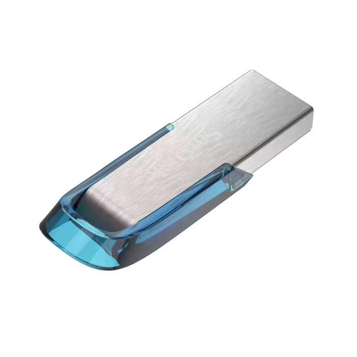 Sandisk Ultra Flair 64GB USB3.0 spominski ključek- moder