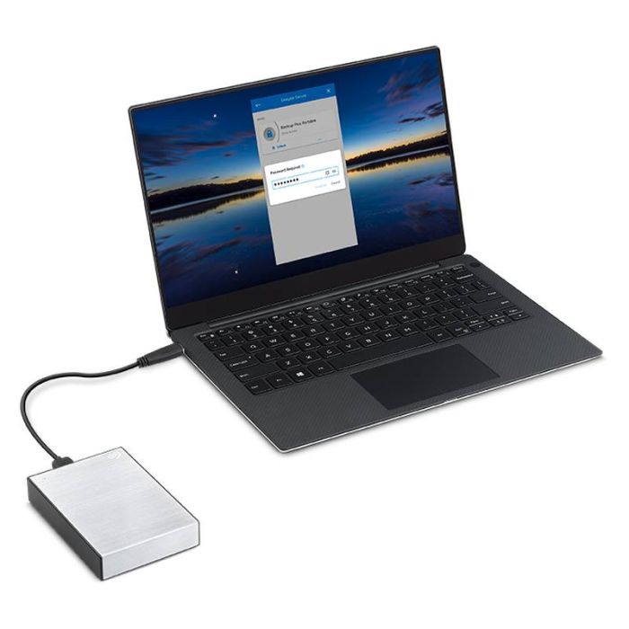 Seagate 1TB One Touch Silver 2,5