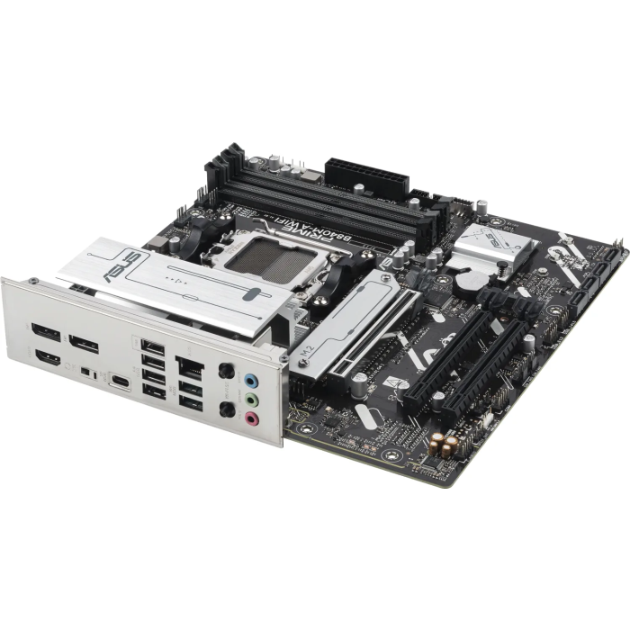ASUS PRIME B840M-A WIFI, DDR5, SATA3, USB3.2Gen2, DP, 2.5GbE, WiFi 6E, AM5 mATX