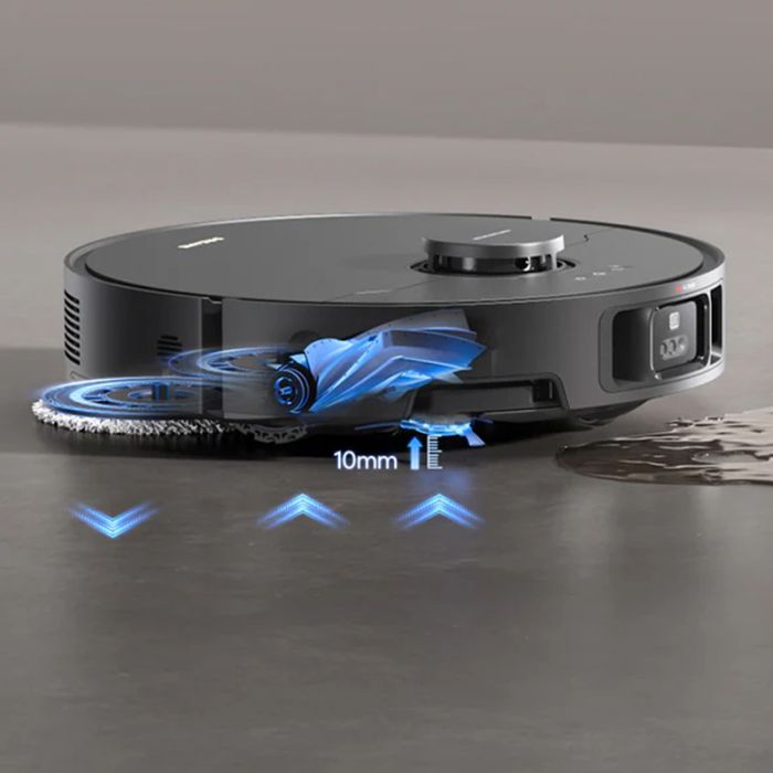 Dreame X40 Ultra robotski sesalnik s samopraznilno postajo, bel