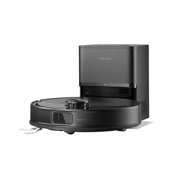 Roborock Q10 VF+ robotski sesalnik s samopraznilno postajo, črn