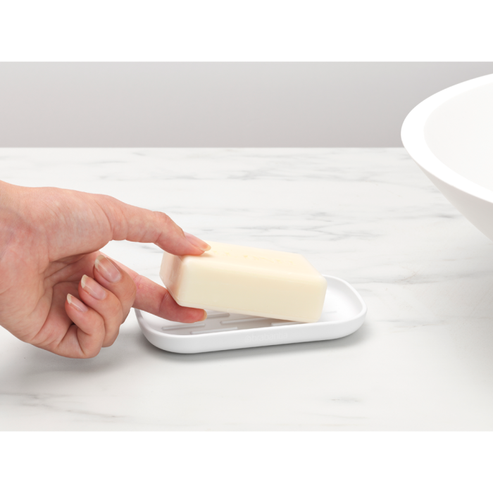Brabantia posoda za milo bela - slika 3