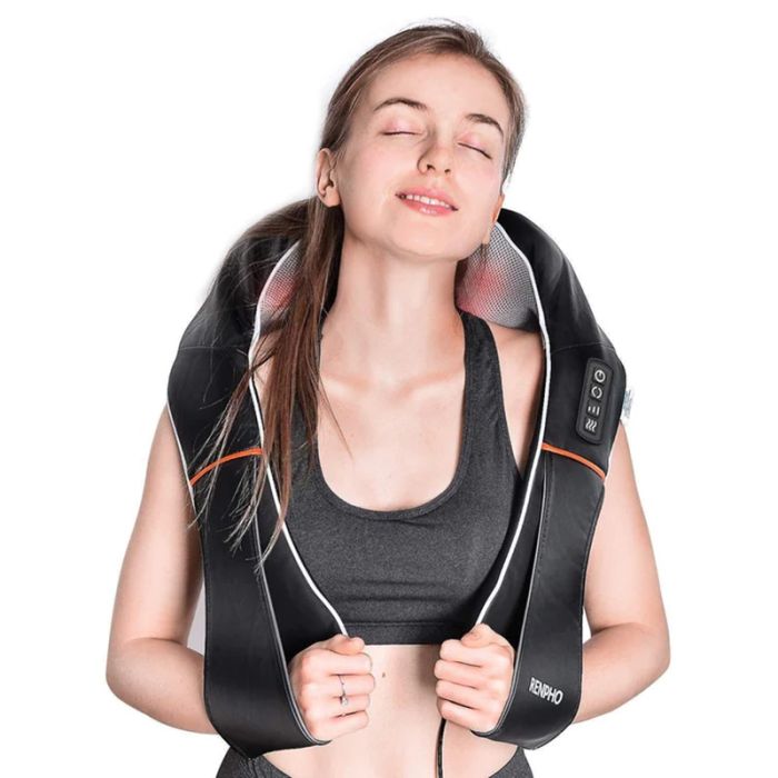 RENPHO U-Neck 1  Shiatsu masažni aparat za vrat in ramena