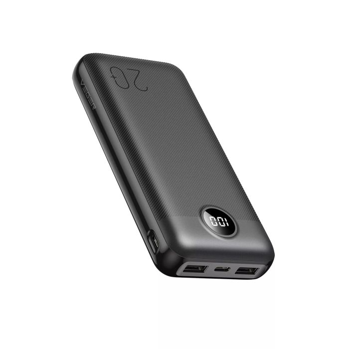 VEGER prenosna baterija L20s 20000 mAh, črna