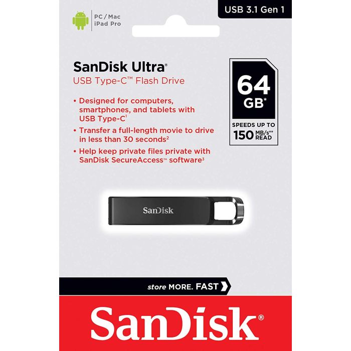 SanDisk Ultra USB Type-C Flash 64GB 150MB/s 