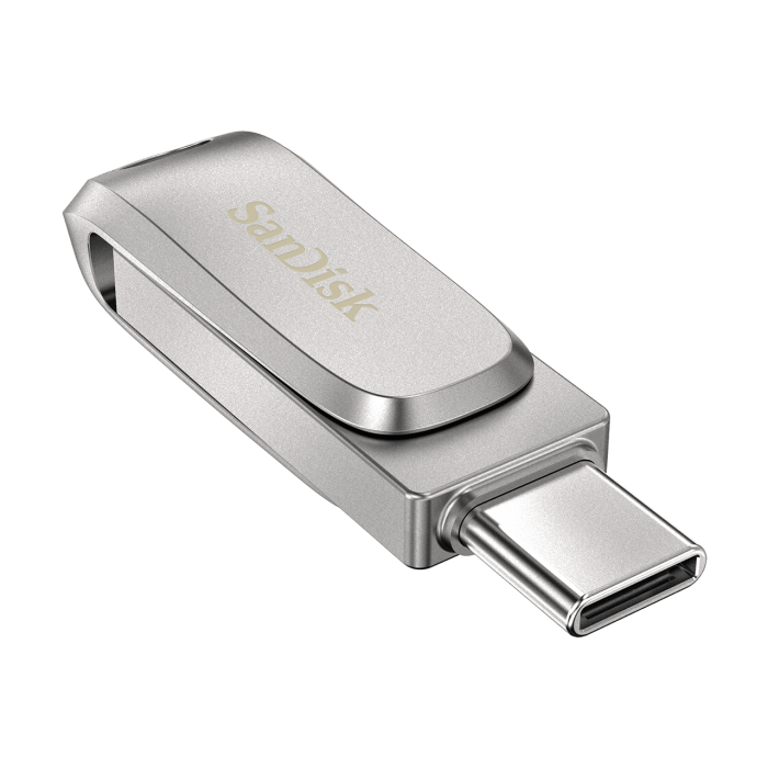 SanDisk Ultra Dual Drive Luxe USB Type-C 512GB 400MB/s USB 3.2 Gen 1, srebrn