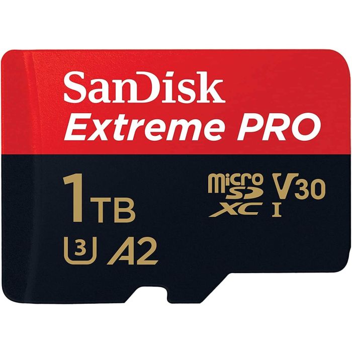 SanDisk 1TB Extreme PRO microSDXC UHS-I spominska kartica z adapterjem