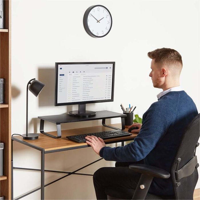 VonHaus lesen podstavek za monitor črn - slika 2