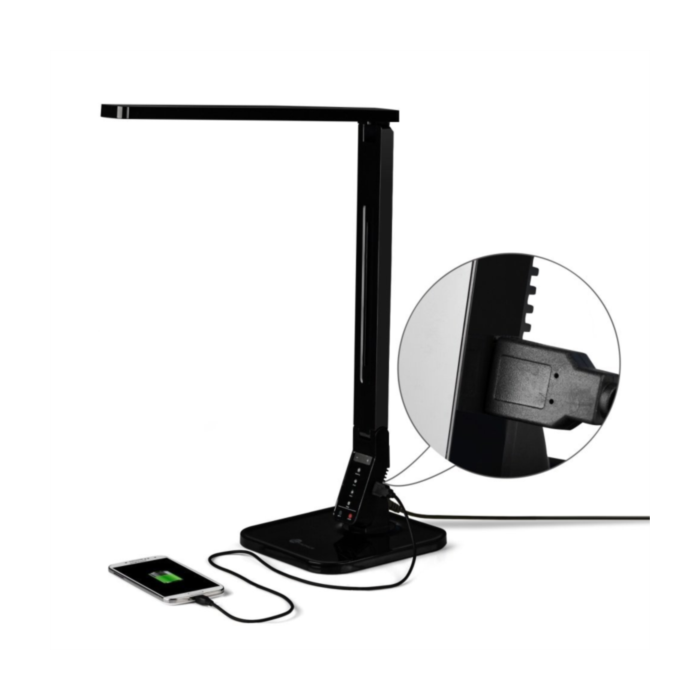 TaoTronics Elune touch control LED namizna svetilka piano črna TT-DL01
