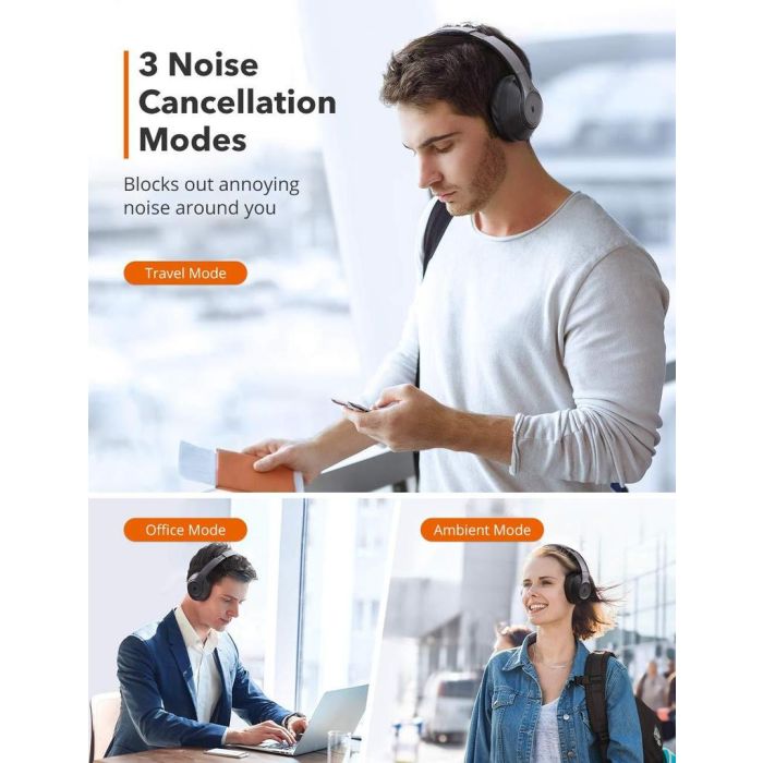 TaoTronics TT-BH055 Bluetooth naglavne slušalke CVC 8.0 Active Noise Cancelling 