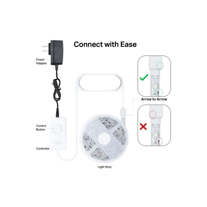 TP-LINK pametni Wi-Fi LED multi-barvni trak Tapo L930-5 5M