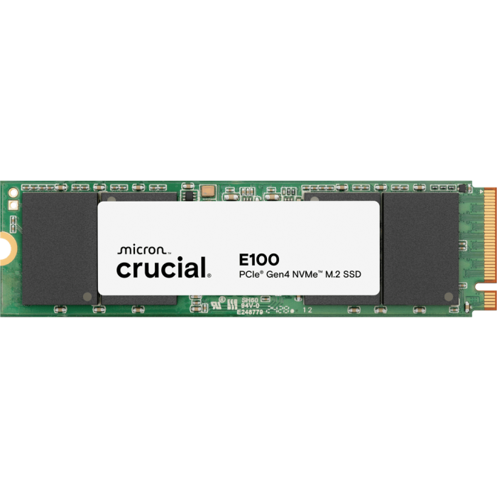 Crucial E100 2TB PCIe Gen4 NVMe 2280 M.2 SSD