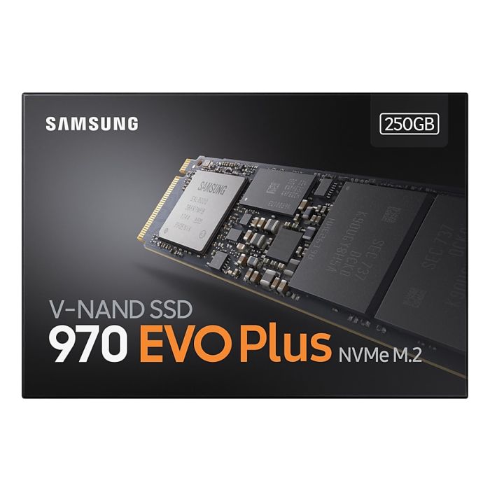 Samsung 250GB 970 EVO Plus SSD NVMe M.2 disk