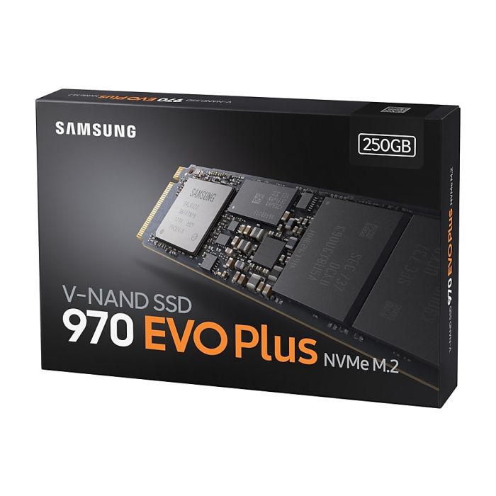 Samsung 250GB 970 EVO Plus SSD NVMe M.2 disk