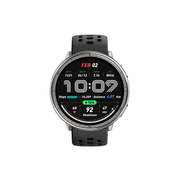 Amazfit Active 2 pametna ura, črna