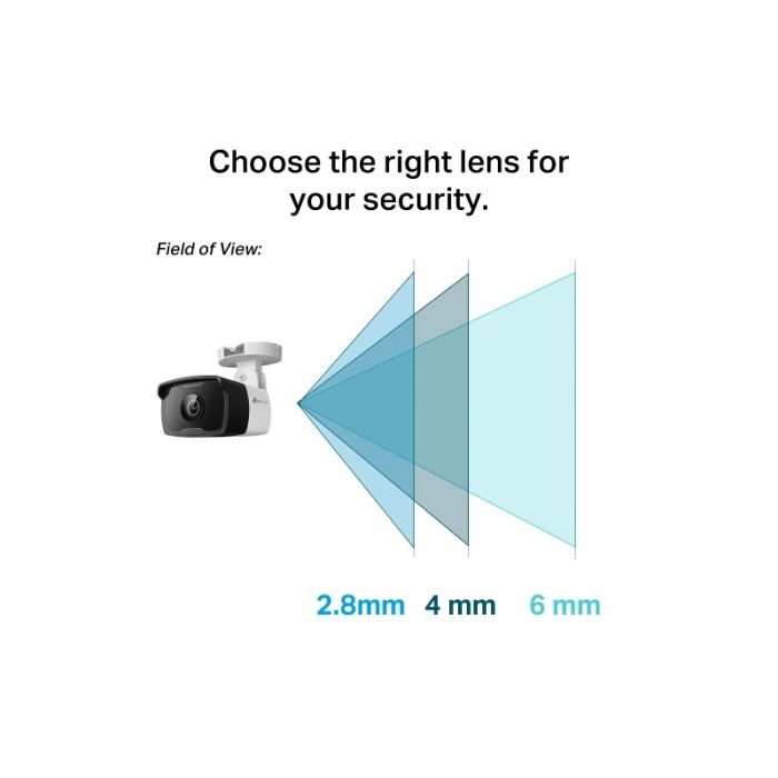 TP-LINK VIGI C320I 6MM FHD zunanja PoE IR Bullet varnostna kamera