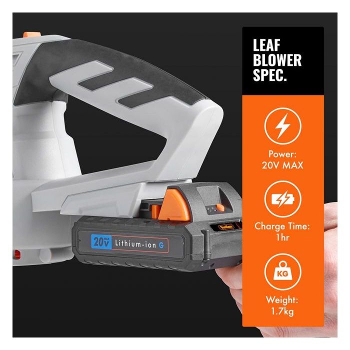 VonHaus G-Series akumulatorski puhalnik listja 
