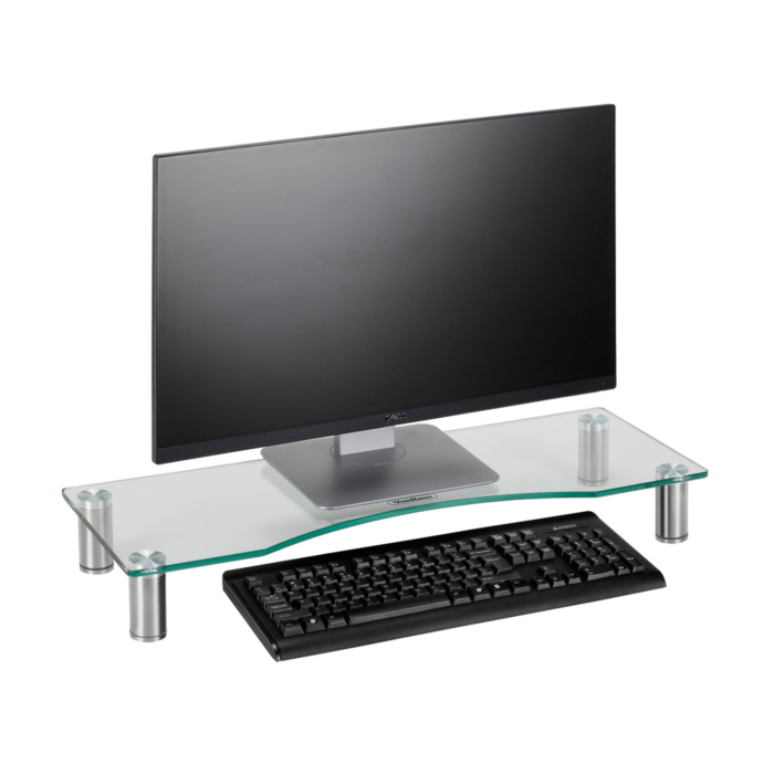 Vonhaus steklen podstavek za monitor L prozoren