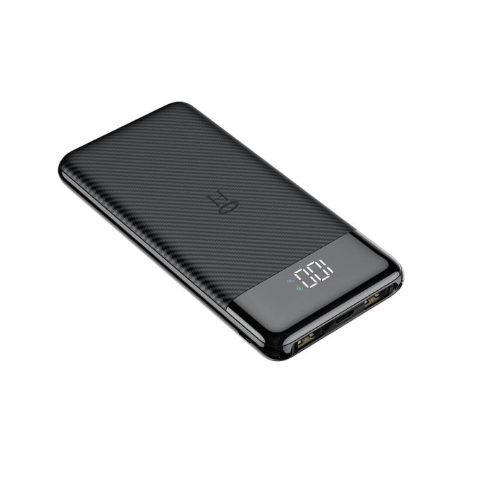 VEGER L11 PowerBank 10000 mAh LCD, črn