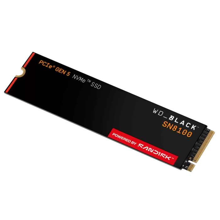 SanDisk 1TB WD Black SN8100 M.2 2280 PCI-e 5.0 NVMe 2.0 SSD disk