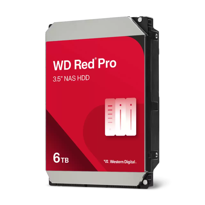 WD 6TB Red Pro 3,5