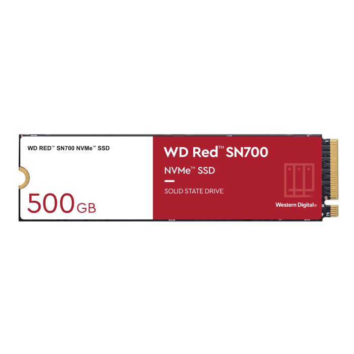 WD 500GB Red SN700 M.2 2280 PCI-e 3.0 NVMe 1.3 SSD disk