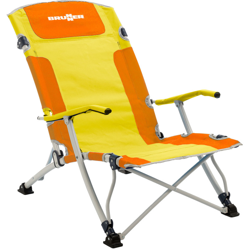 BRUNNER BULA XL stol za kampiranje oranžna - rumena 0404149N.C85