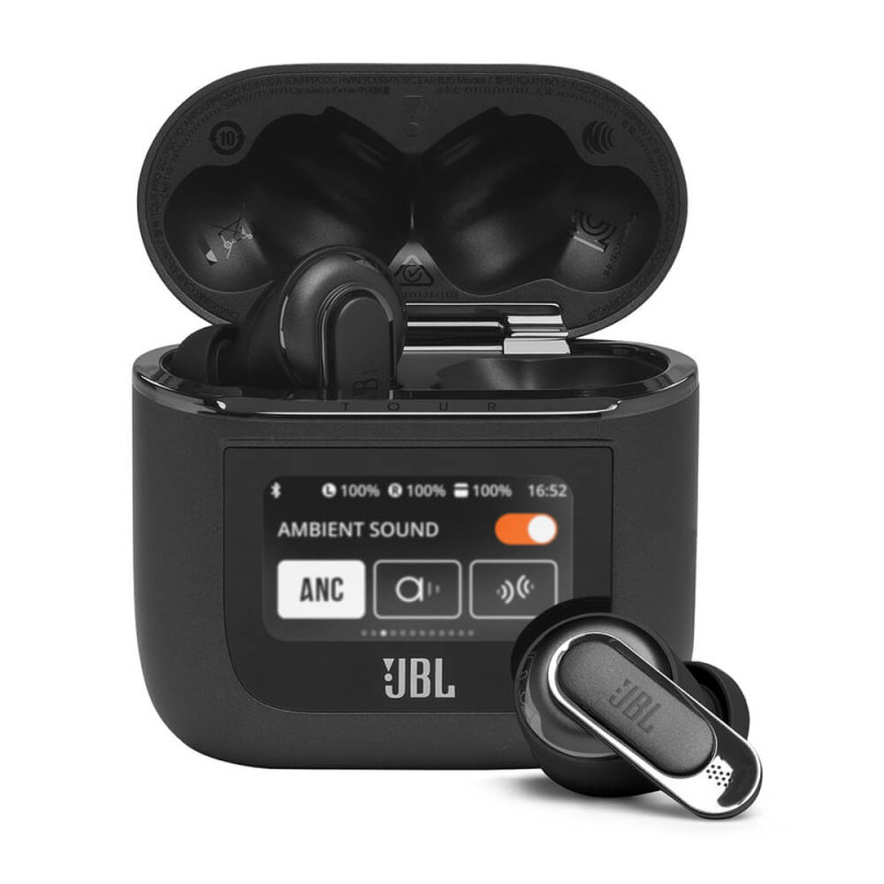 JBL Tour Pro 2 TWS brezžične slušalke z mikrofonom, črne