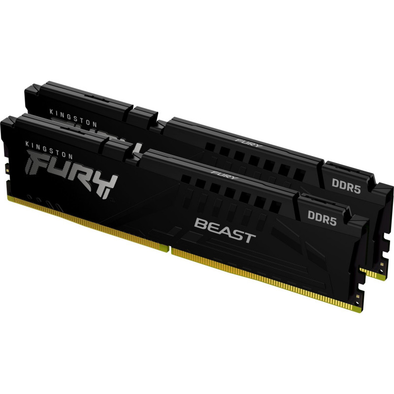 Kingston Fury Beast 64GB Kit (2x32GB) DDR5-5600 DIMM CL40, 1.25V