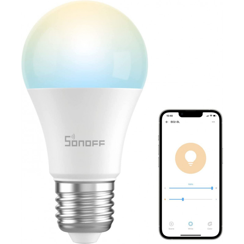SONOFF Wi-Fi/Bluetooth pametna LED sijalka E27 9W 