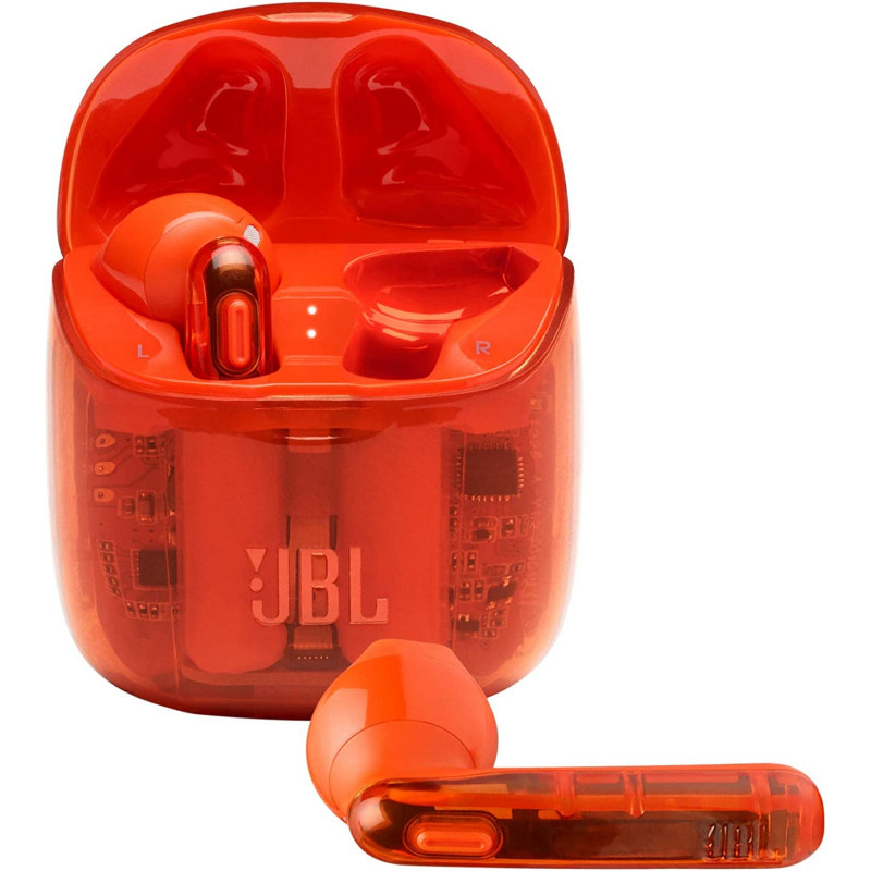 JBL Tune 255TWS BT5.0 In-ear slušalke z mikrofonom, oranžne