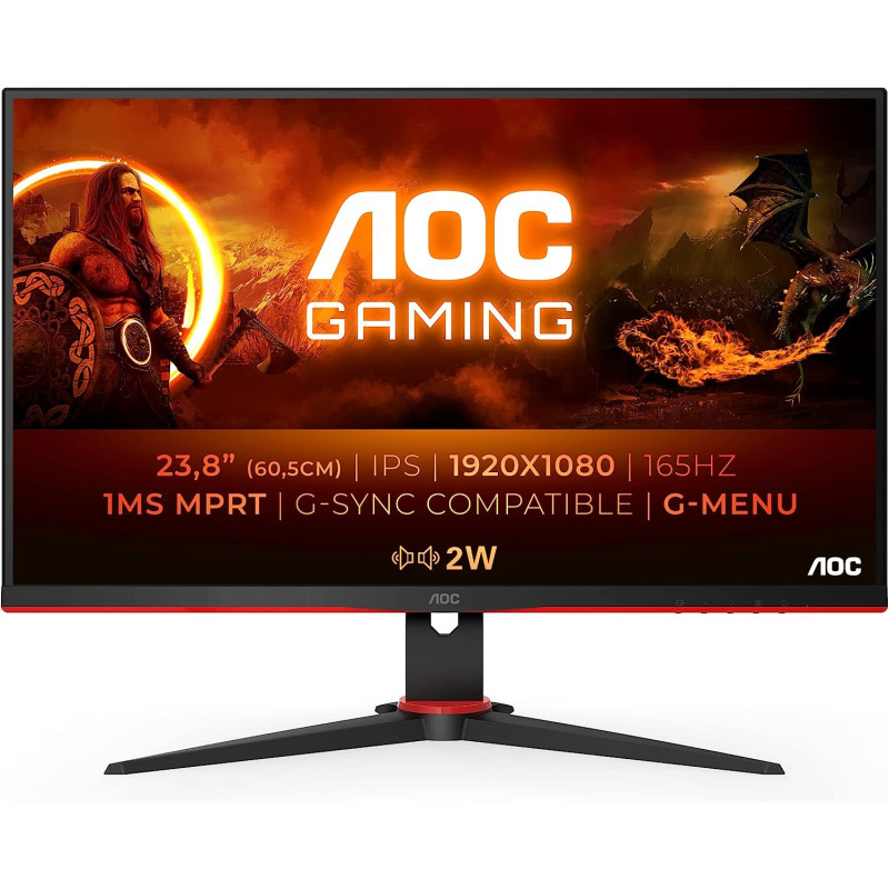 AOC 24G2SPU 23,8'' 165Hz IPS gaming monitor