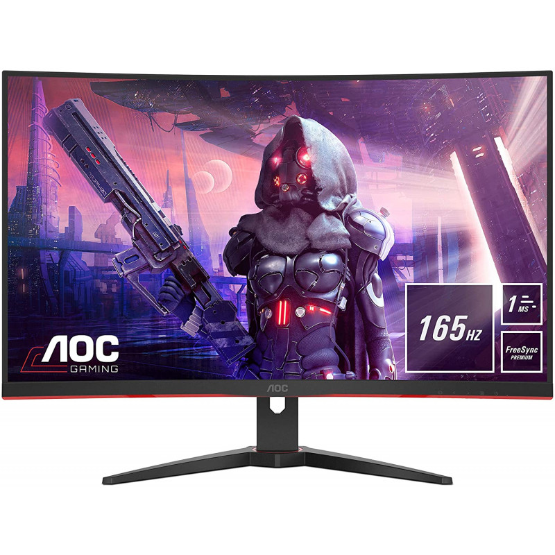 AOC CQ32G2SE 31.5'' 165Hz QHD ukrivljen gaming monitor