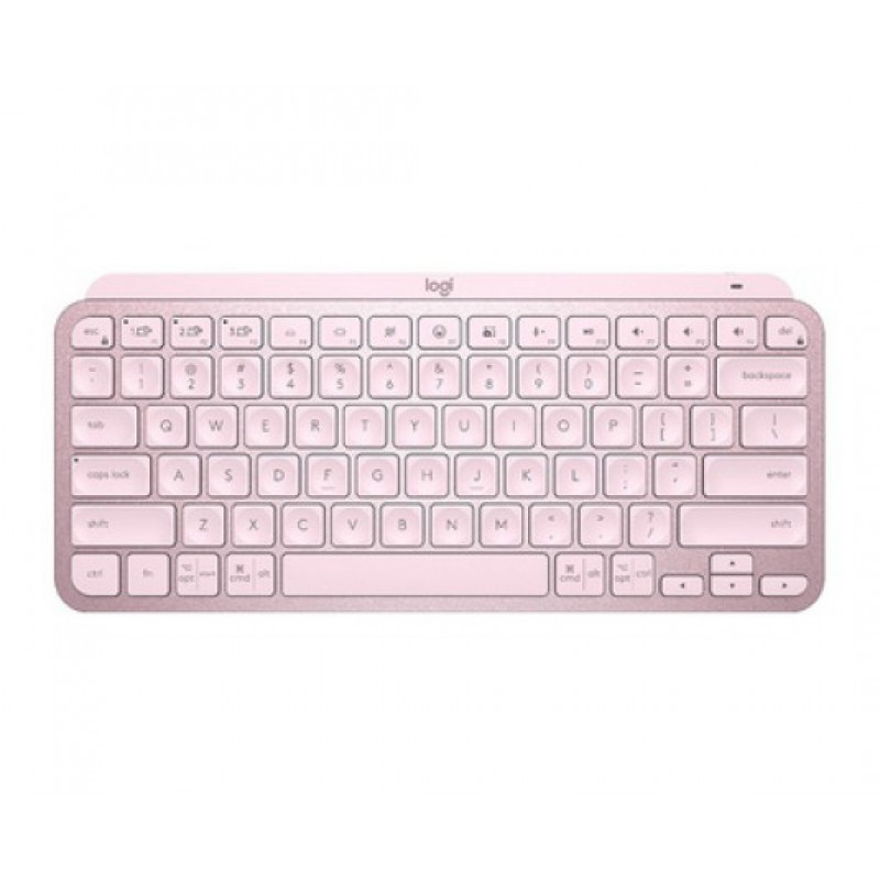 Logitech tipkovnica MX Keys Mini, roza barva, SLO g. 