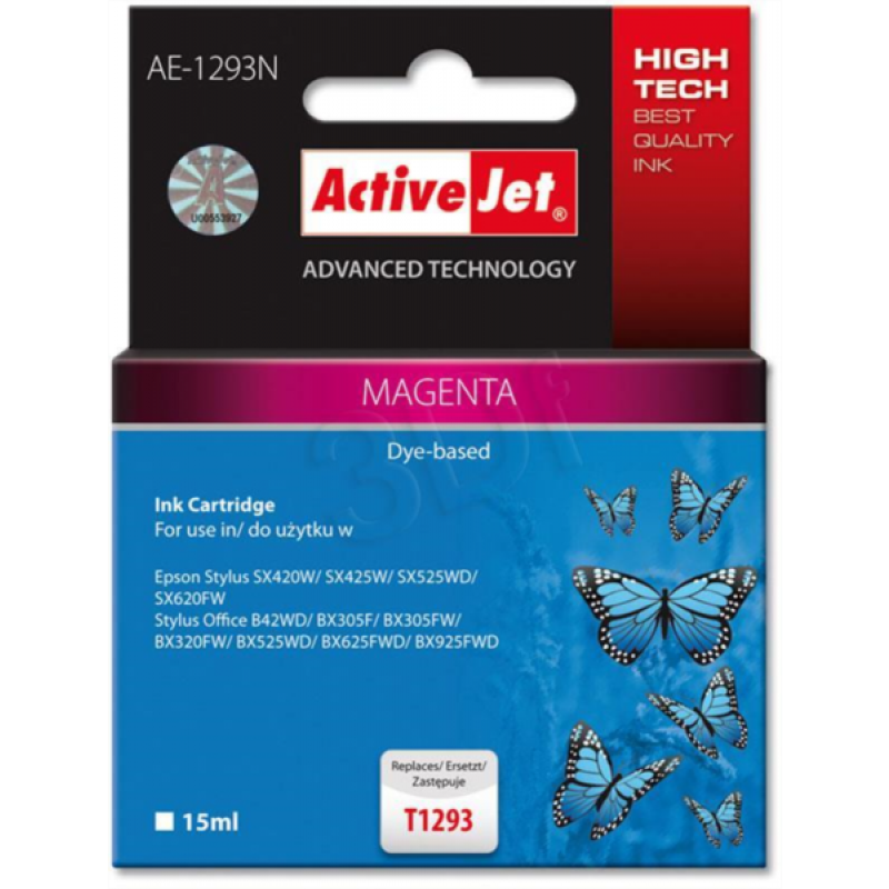 ActiveJet magenta črnilo Epson T1293