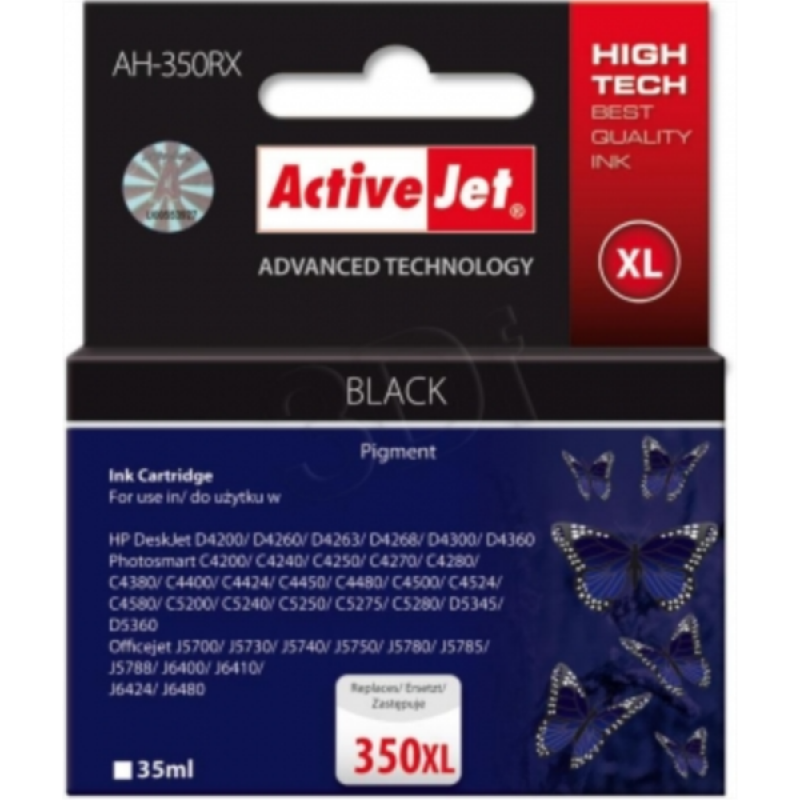 ActiveJet črno črnilo HP CB336 350XL