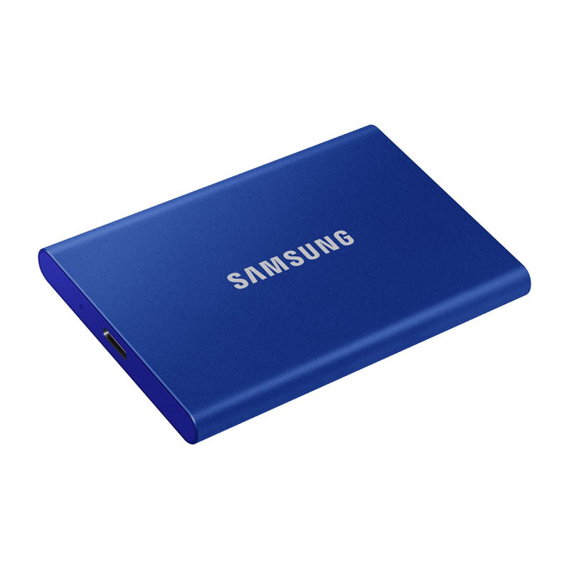 Samsung T7 Zunanji SSD 500GB Type-C USB 3.2 Gen2 V-NAND UASP, moder