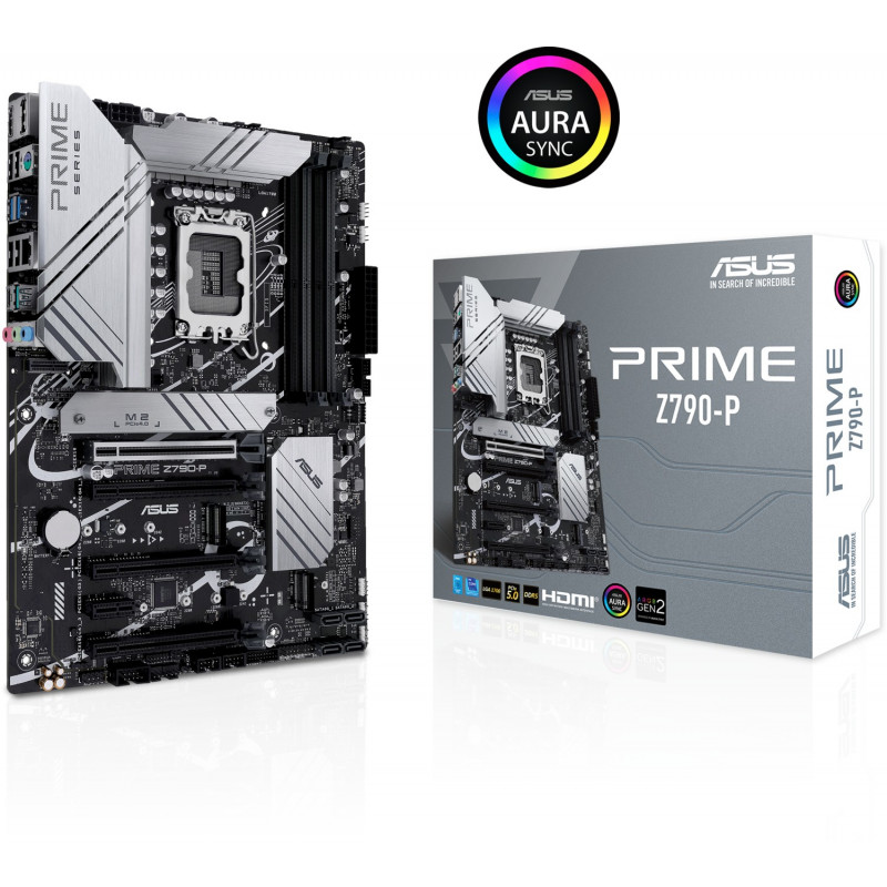 ASUS PRIME Z790-P, DDR5, SATA3, USB3.2Gen2x2, DP, 2.5GbE, LGA1700 ATX