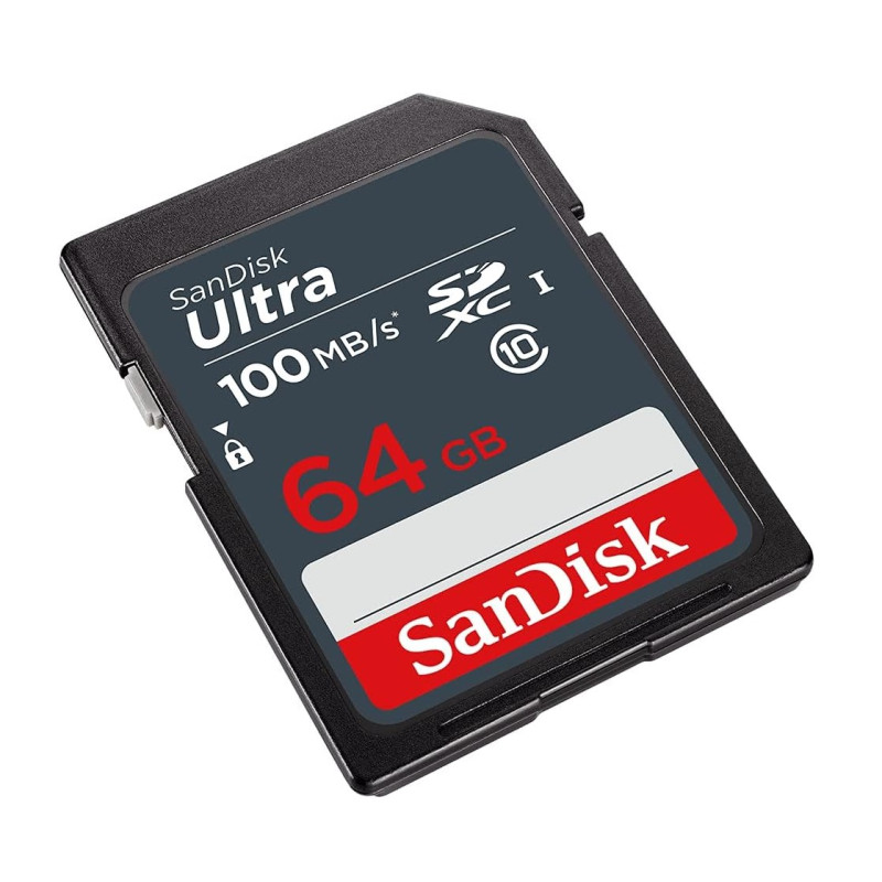 SanDisk Ultra 64GB SDXC spominska kartica 100MB/s