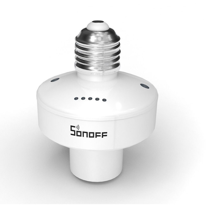 SONOFF Slampher R2 pametni Wi-Fi adapter za luč E27 + RF daljinsko upravljanje