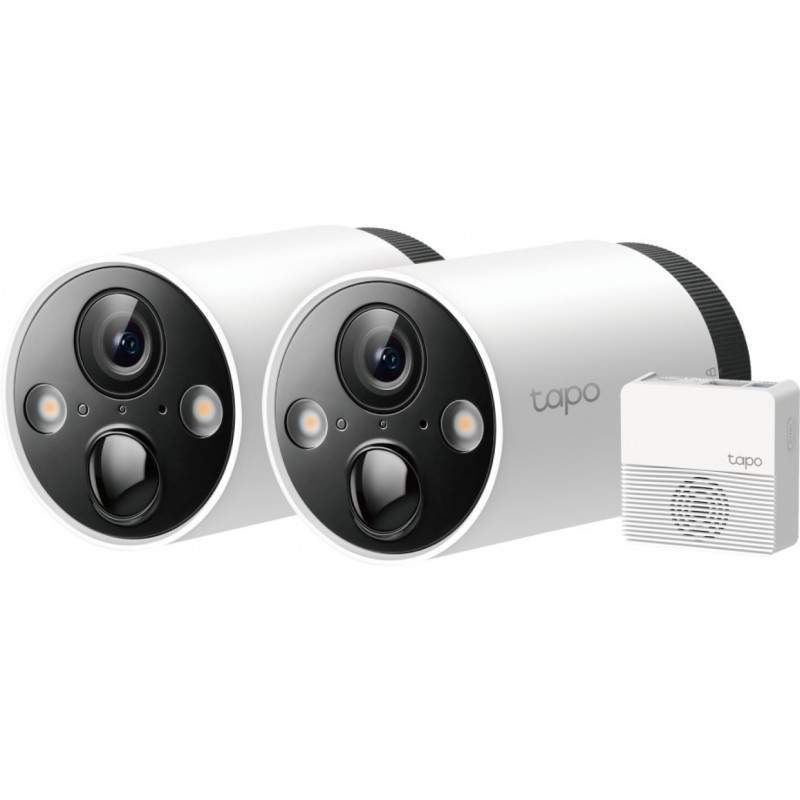 TP-LINK Tapo C420S2 2K QHD zunanja Wi-Fi varnostna kamera - set 2 kamer + Smart Hub