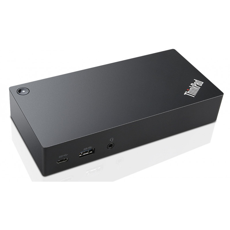 Lenovo ThinkPad USB-C 40A9 priklopna postaja z 90W napajalnikom - obnovljena