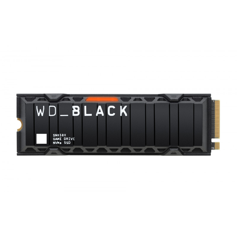 WD 1TB SSD BLACK SN850X M.2 NVMe x4 Gen4 s hladilnikom