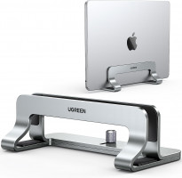 Ugreen vertikalno aluminijasto stojalo za prenosni računalnik, za MacBook Pro/Air, prenosnike, iPad in druge