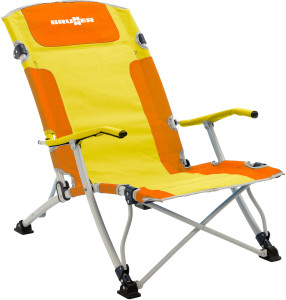 BRUNNER BULA XL stol za kampiranje oranžna - rumena 0404149N.C85