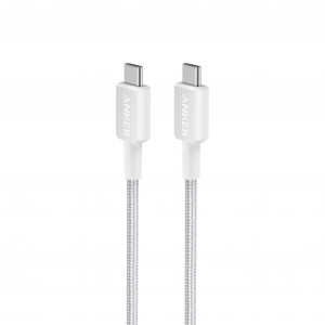 Anker 322 USB-C to USB-C pleten kabel 1,8m bel